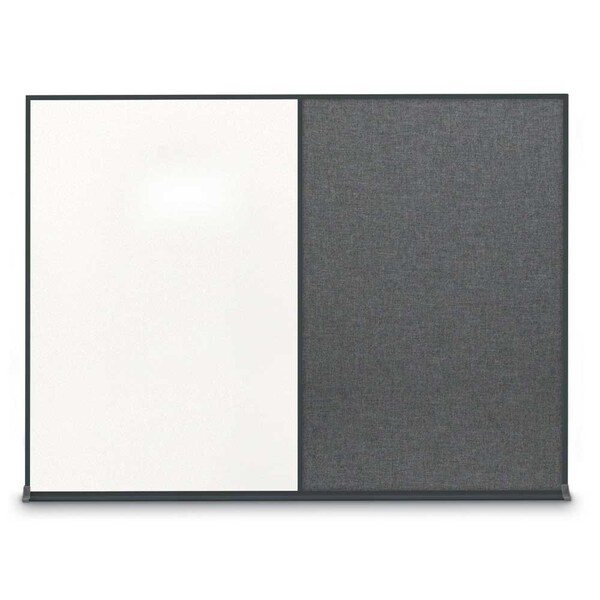 Double Door Radius Plus Corkboard, 48"X